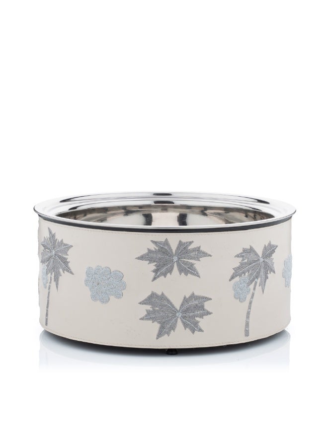 بلندز سخان طعام بيج 3 لتر بنقش الزهور - Image 3